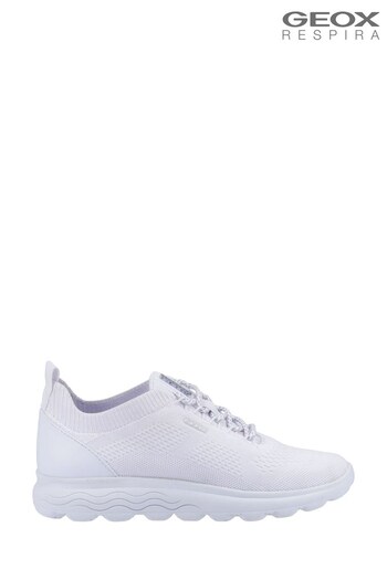 Geox White Spherica Sneakers (582274) | £55