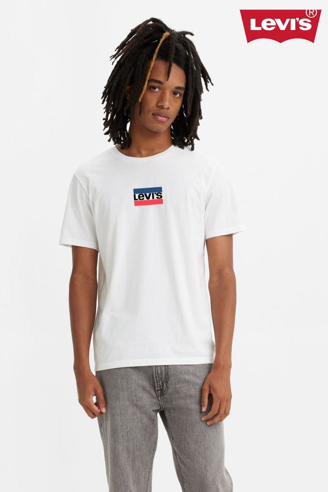 Levis basic 2025 white t shirt