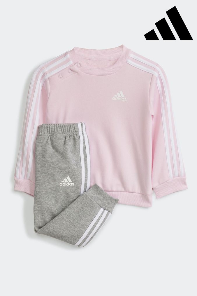 sweatshirt with logo adidas originals sweater grethr Buy Newborn Boys Unisex Younger Boys Younger Girls Pink 2 3 Years Casual Adidas Online ArvindShops