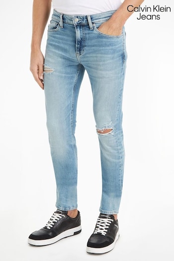 Calvin Klein Jeans Blue Slim Tapered Jeans (582842) | £130