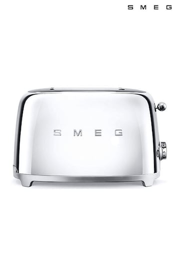 Smeg Silver (Metal) 2 Slot Toaster (583068) | £190