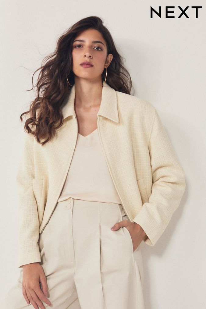 Next cream jacket hotsell