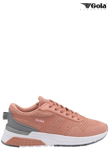 Gola Pink Atomics 2 Recycled Mesh Lace-Up Ladies Training Trainers (583917) | £70