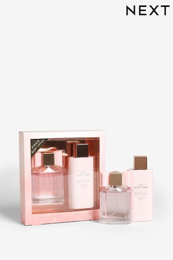 Just Pink 100ml Perfume and 200ml Body Lotion Gift Set (584005) | £18