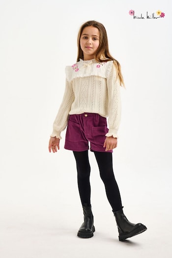 Nicole Miller Cream Knitted Jumper (584286) | £33 - £35