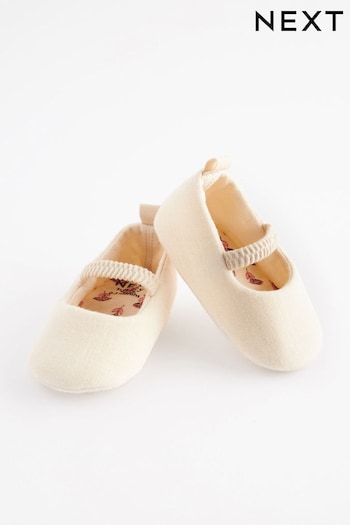 Neutral Mary Jane Baby Shoes (0-24mths) (584884) | £8