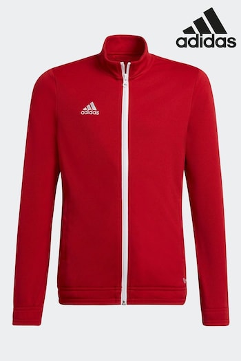 adidas Red Junior Entrada 22 Junior All Weather School Jacket (584943) | £23