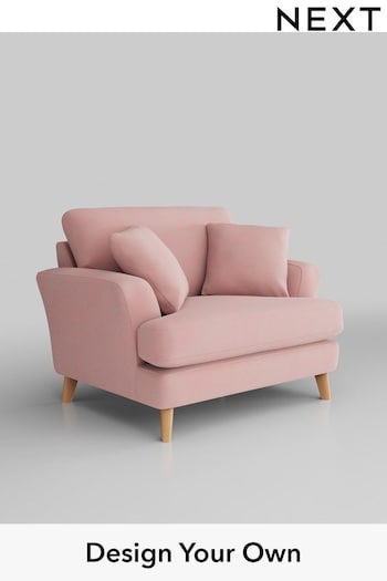 Plush Velvet Easy Clean/Blush Conway Relaxed Sit (585448) | £425 - £1,450