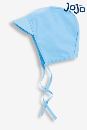 JoJo Maman Bébé Blue Baby Swim Bonnet (585650) | £12