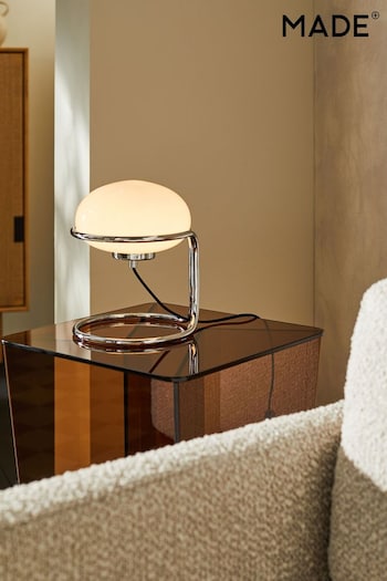 MADE.COM Chrome Piper Table Lamp (586057) | £59