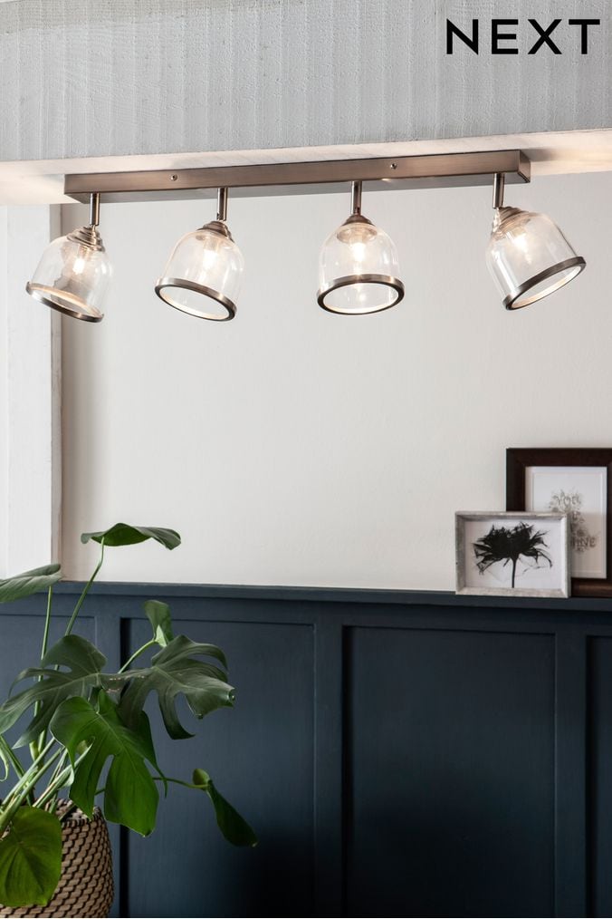 Kitchen lights chrome discount