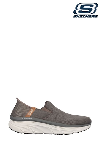 Skechers Brown D'Lux Walker Orford Shoes (586942) | £89