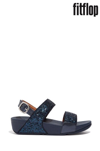 Fitflop Blue Lulu Glitter Sandals (587061) | £70