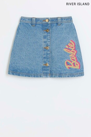 River Island Girls Blue Denim Barbie Skirt (587348) | £22