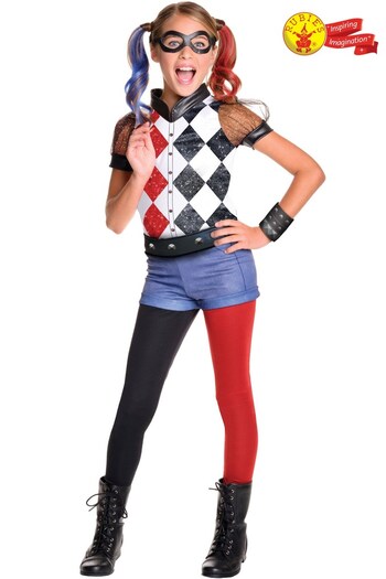 Rubies Deluxe Harley Quinn Fancy Dress Costume (587718) | £28