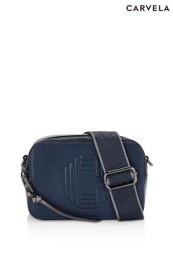 Carvela Icon Mini X-Body Blue Bag (588399) | £99
