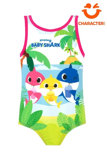 Character Multi Baby Shark Swimsuit (588572) | £15