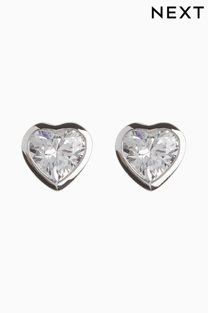 Sterling Silver Earrings Sterling Silver Hoop Earrings Next UK