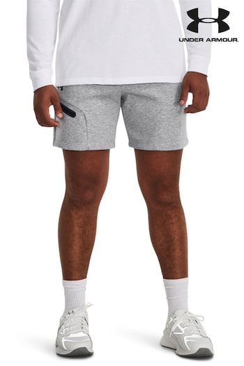 Under Armour Wht Grey/Black Unstoppable Shorts (589042) | £65
