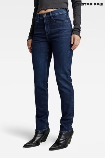G Star Blue Ace 2.0 Slim Straight Jeans cropped (589200) | £130