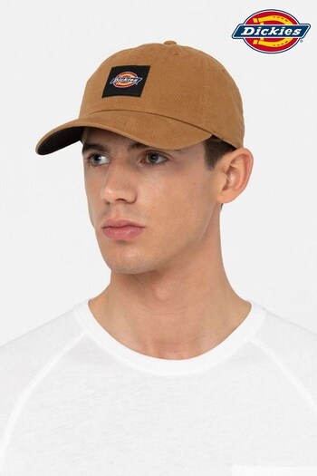 Dickies Brown Washed Canvas Cap (589589) | £20