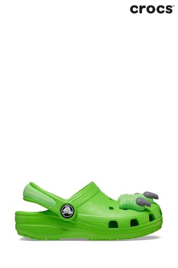 Crocs Green Toddler Classic I AM Dinosaur Clogs (589763) | £35
