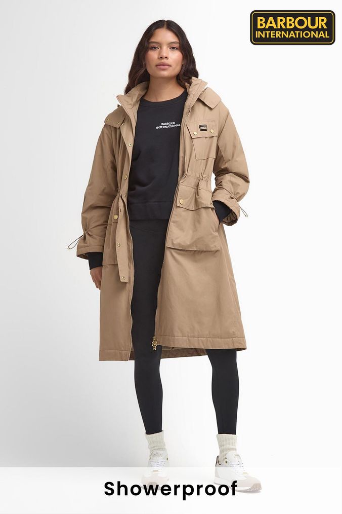 Barbour international meribel raincoat hotsell
