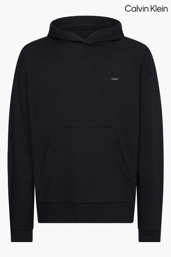Calvin Klein Cotton Comfort Black Hoodie (590807) | £110