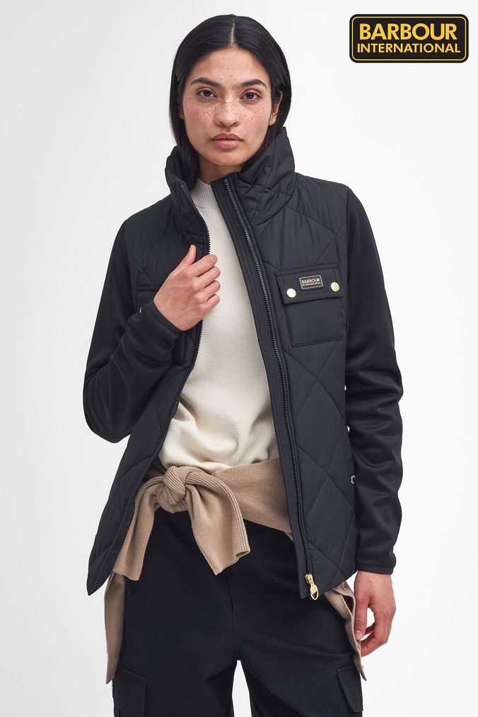 Barbour international valencia jacket best sale