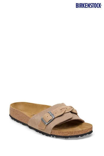 Birkenstock Oita Suede Braided Sandals (591126) | £105