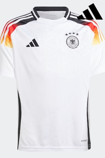 adidas White Germany 24 tonal Jersey Kids (591413) | £55