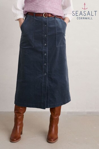 Seasalt Cornwall Blue Duality Skirt (591825) | £68