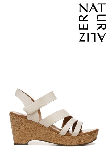 Naturalizer Cynthia Wedge Leather Sandals (591828) | £125