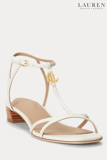Lauren Ralph Lauren Fallon White Sandals (592222) | £149