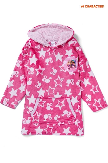 Character Pink Barbie Blanket Hoodie with Hood (592260) | £35