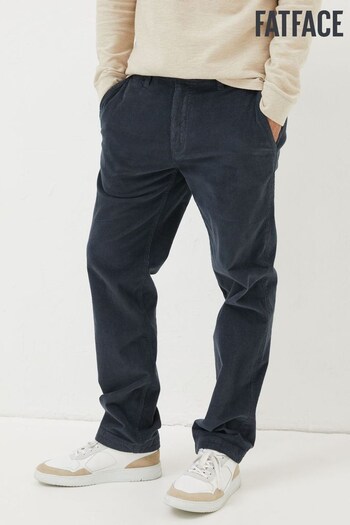 FatFace Blue Straight Cord Trousers (592491) | £55