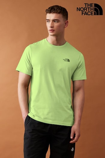 Tan men 36-5 polo-shirts Coats Jackets Green Mens Simple Dome Short Sleeve T-Shirt (592619) | £24
