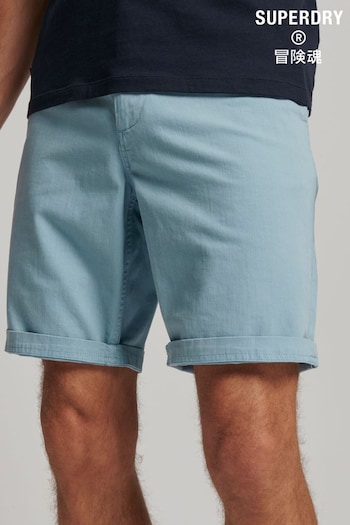 Superdry Blue Officer Chino Shorts (592636) | £45