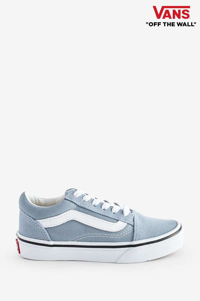 Light blue hotsell vans for girls