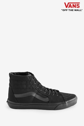 Vans UA SK8 High Black Shoes (594010) | £75