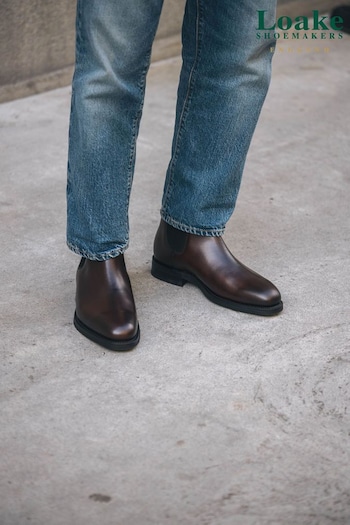 Loake Leather Chelsea Brown Boots (594261) | £299