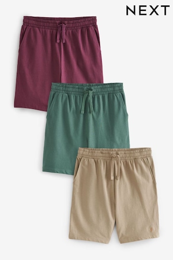 Red/Green/Tan Lightweight Shorts 3 Pack (594570) | £39