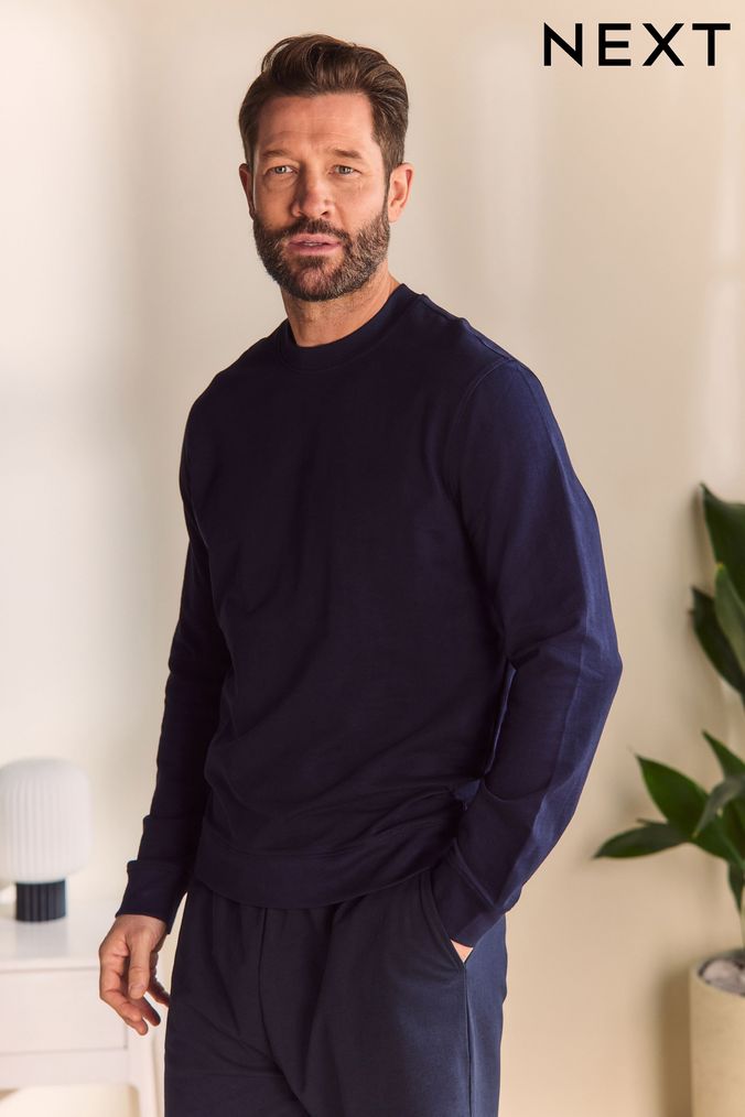 Men s Cuffed Pyjamas Bottoms Joggers Sets Next