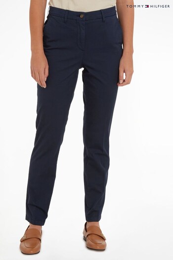 Tommy Hilfiger Blue Slim Chino Trousers (596215) | £110