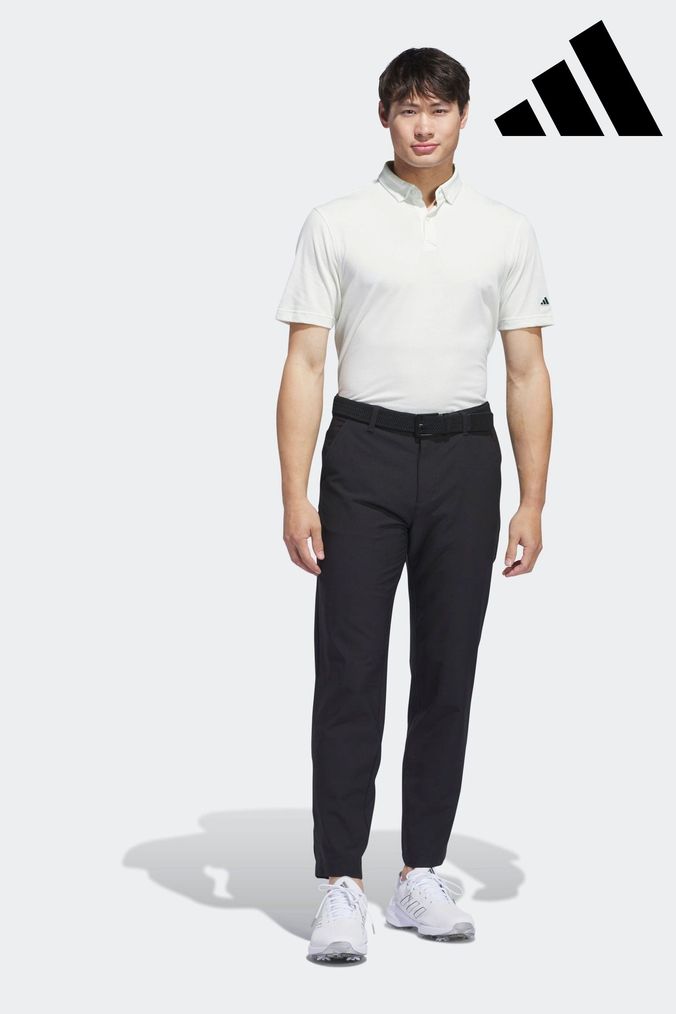 Adidas golf hotsell trousers black