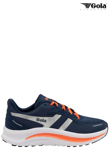 Gola Blue Veris Tempo Recycled Mesh Lace-Up Mens Running Trainers (596565) | £85
