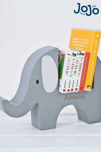 JoJo Maman Bébé Grey Elephant Book Stand (596607) | £15