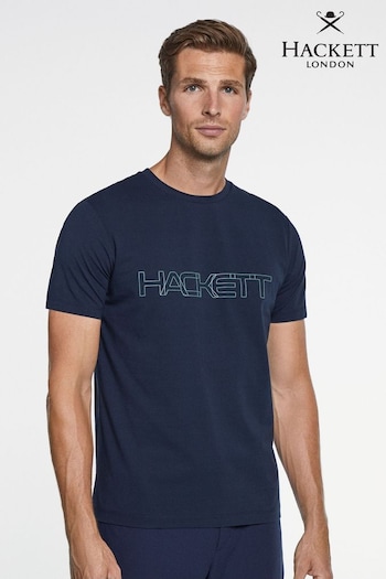 Hackett Men Blue London T-Shirt (597325) | £75