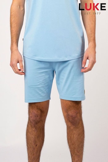 Luke 1977 Blue Smashing Vintage Sweat Shorts sheer (597520) | £45