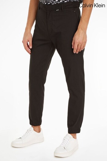 Calvin Klein Tapered Black Trousers (597591) | £150